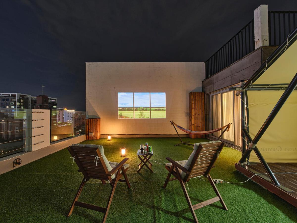The Island Blue Hotel Seogwipo Exterior photo